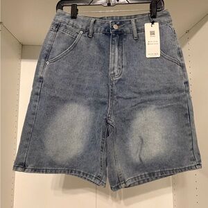 Junior’s Light Blue Denim Jean Shorts